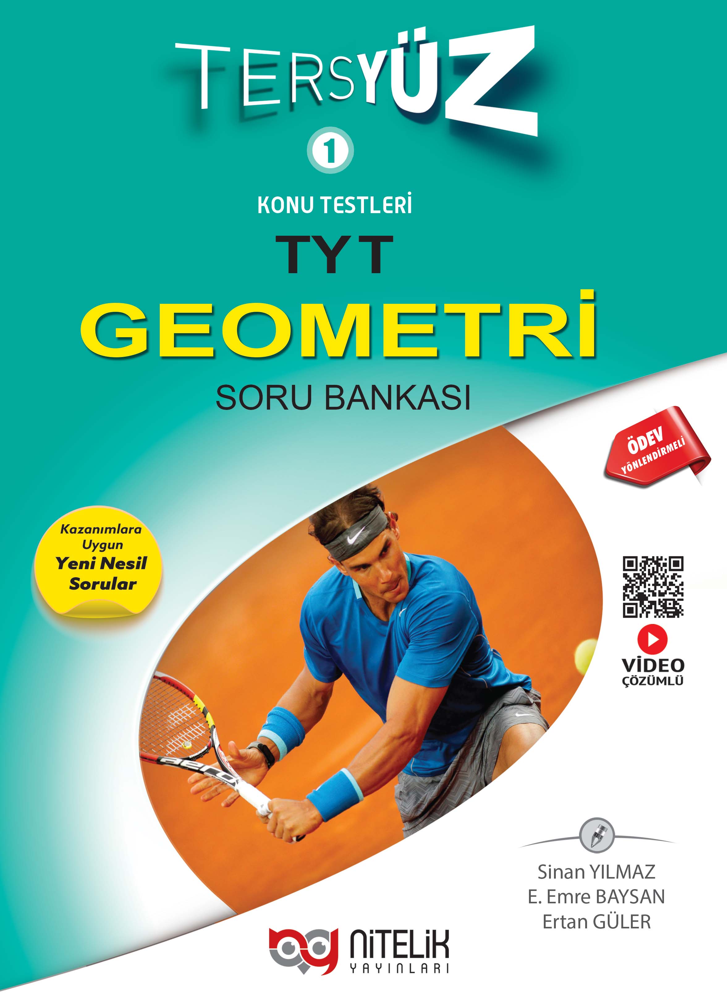 TYT Geometri Tersyüz Konu Testleri Soru Bankası YENİ kapak görseli